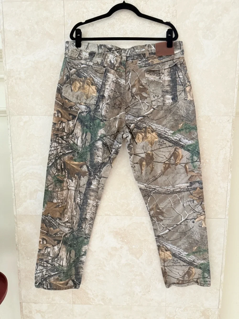 Wrangler Pro Gear Realtree Camo Straight Leg Jeans Pants 40x32 NWOT